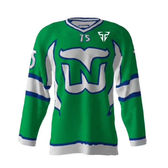 Nhalers Green Hockey Jersey