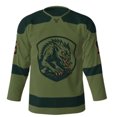 Chupacabras Green Hockey Jersey