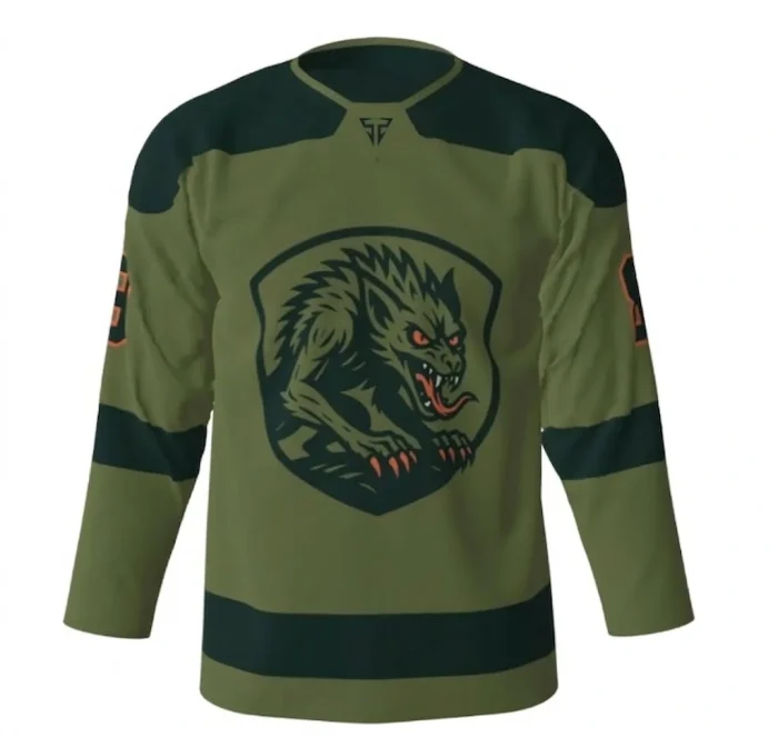 Chupacabras Green Hockey Jersey