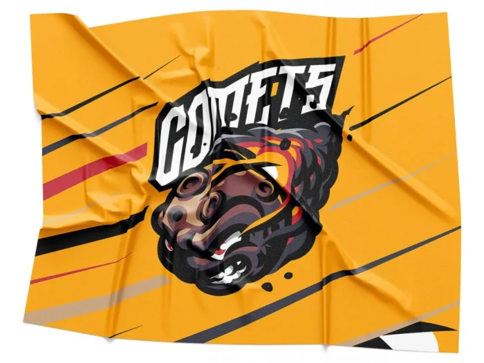 Comets Orange Softball Jersey (2) Comets Orange Softball Jersey (2)