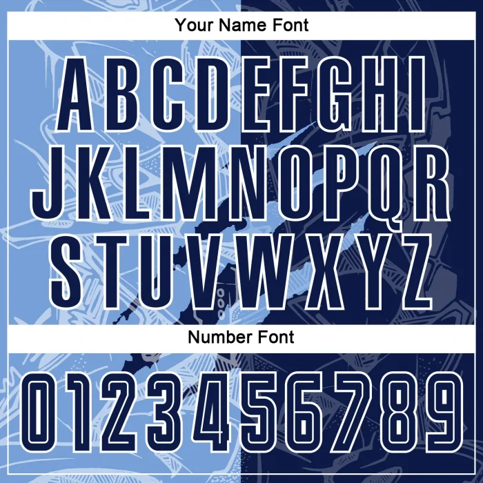 Custom Graffiti Pattern Navy-Light Blue Scratch Sublimation Soccer Uniform Jersey (4) Custom Graffiti Pattern Navy-Light Blue Scratch Sublimation Soccer Uniform Jersey (4)