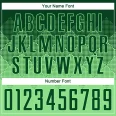 Custom Pea Green Green Sublimation Soccer Uniform Jersey (4)