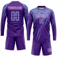 Custom Purple Light Blue-Pink Sublimation Soccer Uniform Jersey (1)