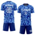 Custom Royal White-Light Blue Sublimation Soccer Uniform Jersey (1)