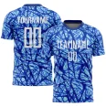 Custom Royal White-Light Blue Sublimation Soccer Uniform Jersey (4)