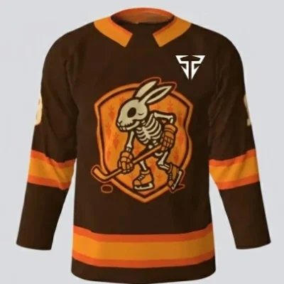 Dead Rabbits Brown Hockey Jersey