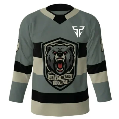 Draugrs Gray Hockey Jersey