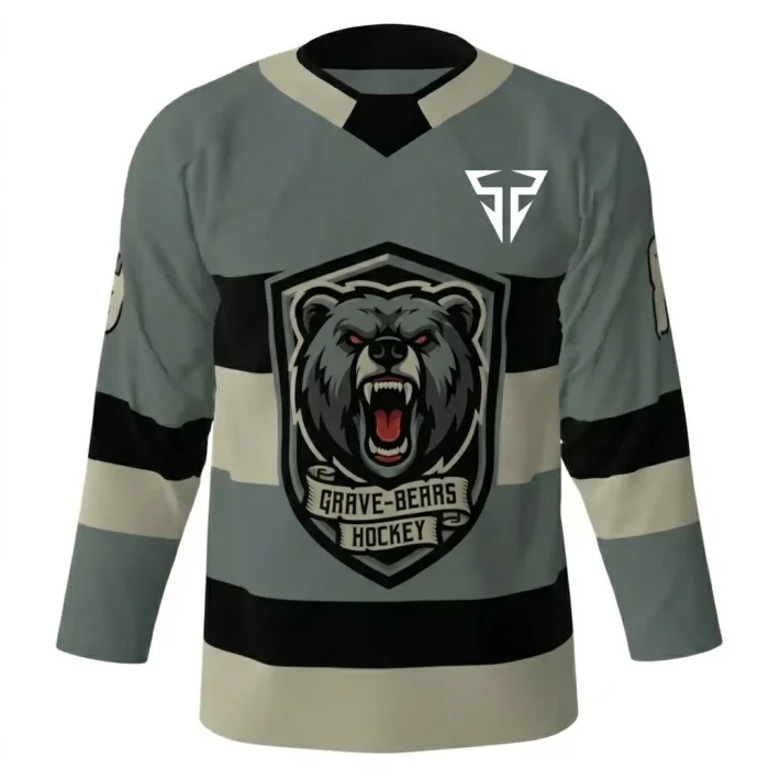 Draugrs Gray Hockey Jersey
