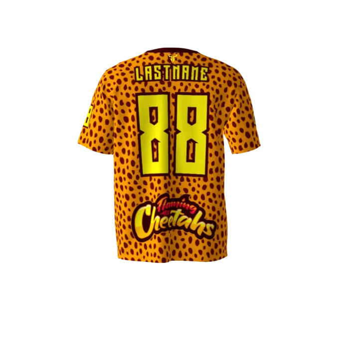 Flaming Hot Cheetahs Softball Jersey (2) Flaming Hot Cheetahs Softball Jersey (2)