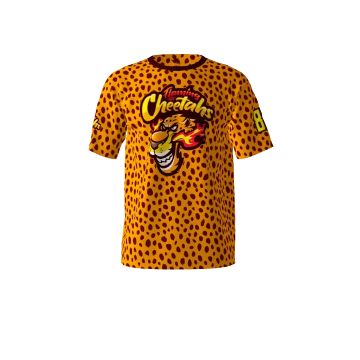 Flaming Hot Cheetahs Softball Jersey Flaming Hot Cheetahs Softball Jersey