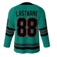 Flatwoods Monsters Hockey Jersey back