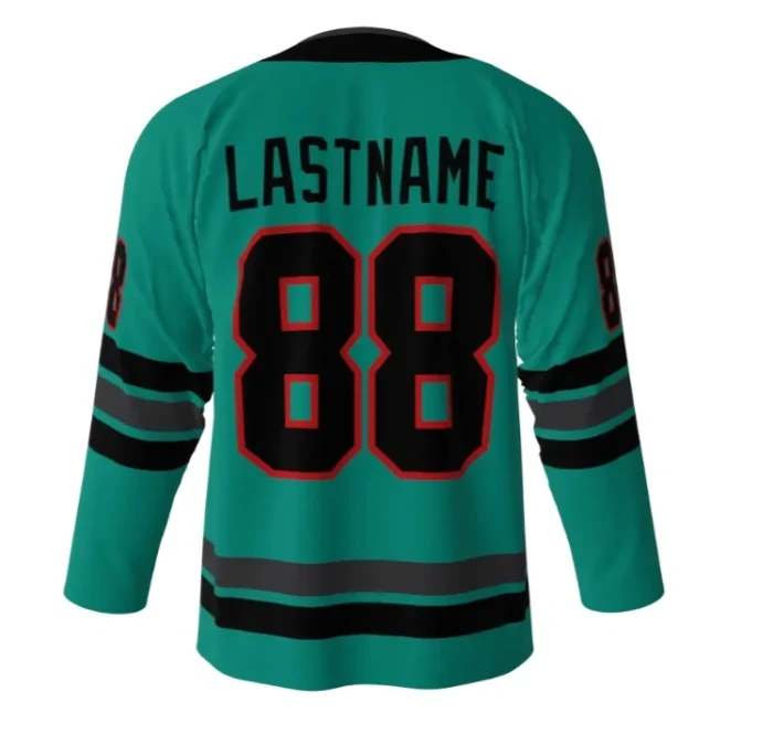 Flatwoods Monsters Hockey Jersey back Flatwoods Monsters Hockey Jersey back