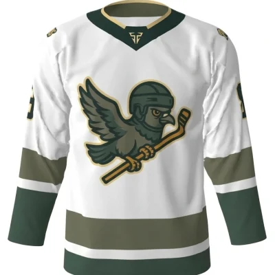 Flying Pigeons White Hockey Jersey