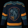 Gargoyles Blue Hockey Jersey