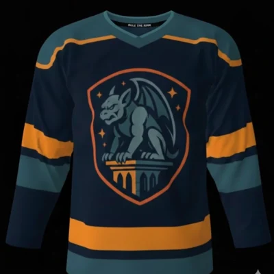 Gargoyles Blue Hockey Jersey