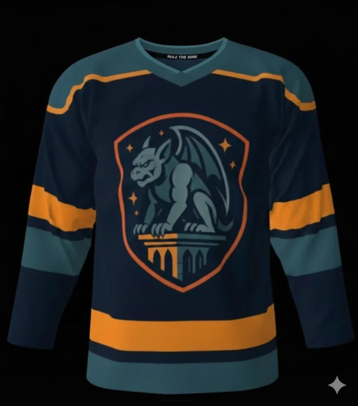 Gargoyles Blue Hockey Jersey