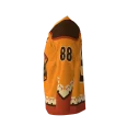 Goat Suckers Orange Hockey Jersey left view