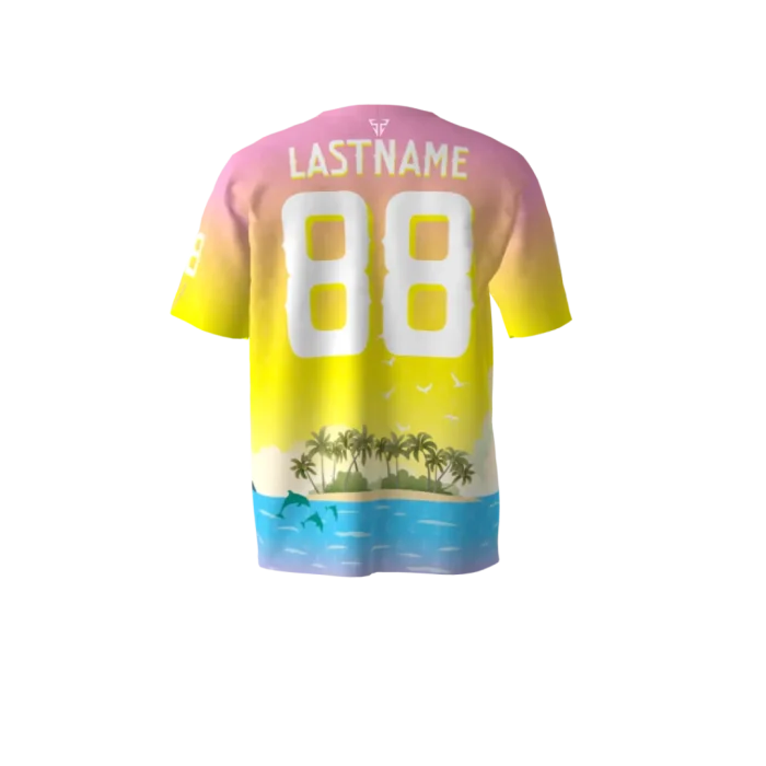 Greasy Flamingos Yellow Softball Jersey (2) Greasy Flamingos Yellow Softball Jersey (2)