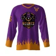Hounds From Hell Purple Hockey Jersey