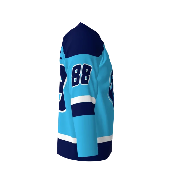 Ice Dragons Blue Hockey Jersey (1) Ice Dragons Blue Hockey Jersey (1)