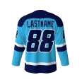 Ice Dragons Blue Hockey Jersey