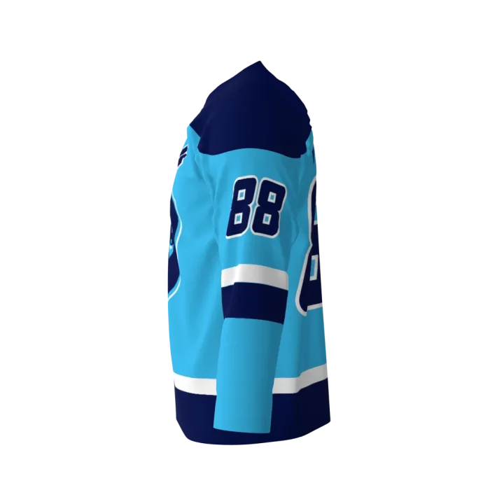 Ice Dragons Blue Hockey Jersey (2) Ice Dragons Blue Hockey Jersey (2)