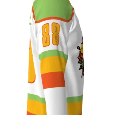 Invasion White Hockey Jersey