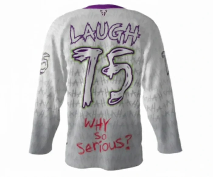 Jokers Alternate Hockey Jersey back Jokers Alternate Hockey Jersey back
