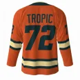 Juice Orange Hockey Jersey back