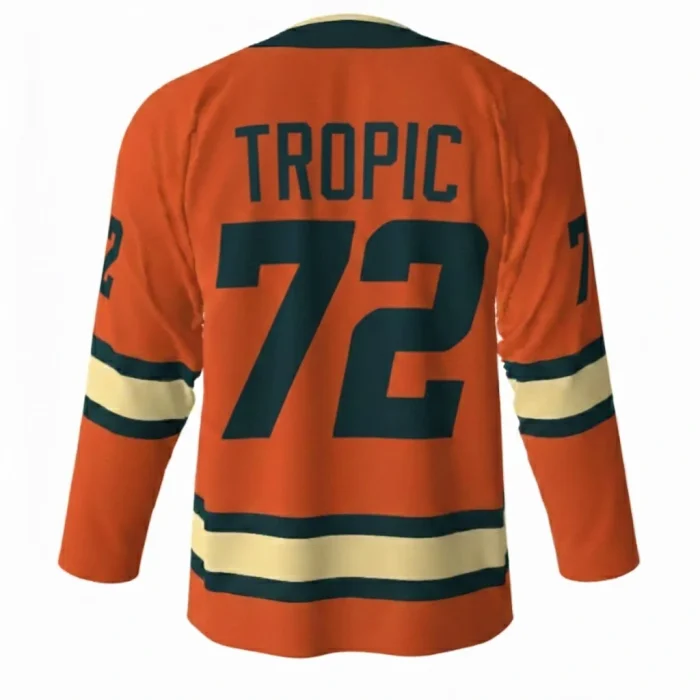Juice Orange Hockey Jersey back Juice Orange Hockey Jersey back