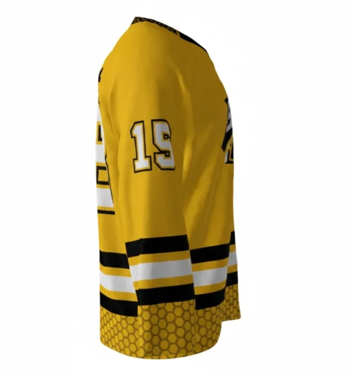 Killer Bees Gold Hockey Jersey Killer Bees Gold Hockey Jersey