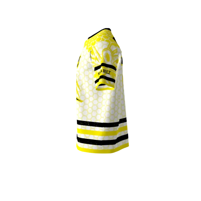 Killer Bees White Softball Jersey (1) Killer Bees White Softball Jersey (1)