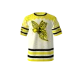Killer Bees White Softball Jersey