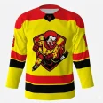 Killer Clowns Yellow Hockey Jersey