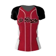 La Roche Redhawks Red Softball Jersey