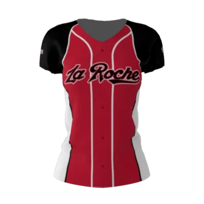 La Roche Redhawks Red Softball Jersey