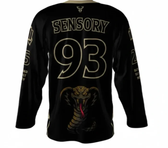 Master Biters Hockey Jersey BACK Master Biters Hockey Jersey BACK