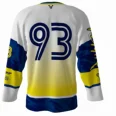 Monarchs White Hockey Jersey BACK