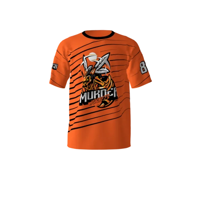 Murder Hornets Orange Softball Jersey