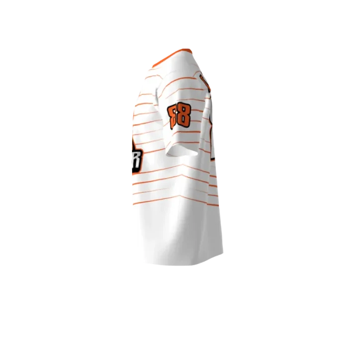 Murder Hornets White Orange Softball Jersey (1) Murder Hornets White Orange Softball Jersey (1)