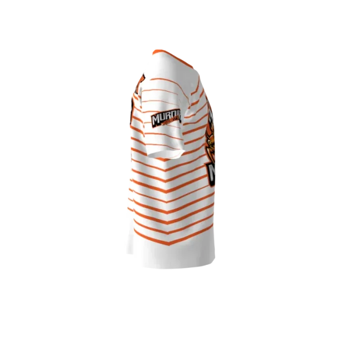 Murder Hornets White Orange Softball Jersey Murder Hornets White Orange Softball Jersey