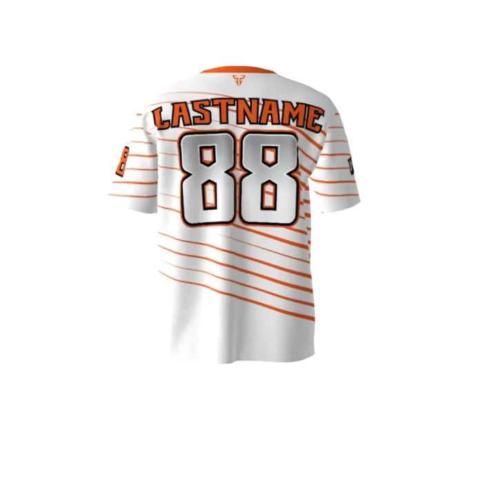 Murder Hornets White Orange Softball Jersey (2) Murder Hornets White Orange Softball Jersey (2)