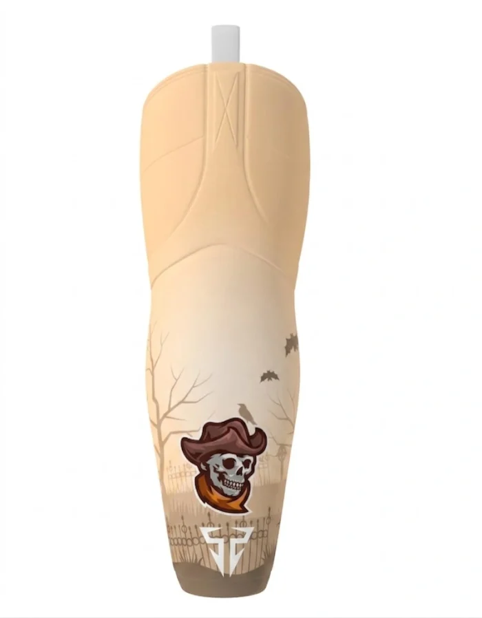 Outlaws Halloween Ice Hockey Socks