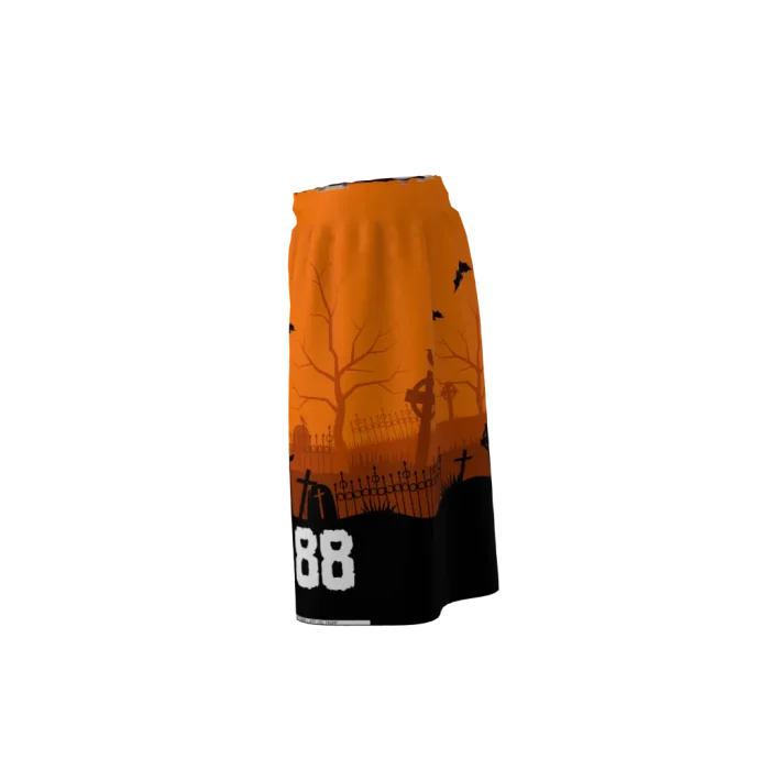 Outlaws Halloween Softball Shorts (1) Outlaws Halloween Softball Shorts (1)