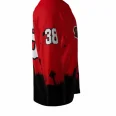 Outlaws Red Halloween Hockey Jersey