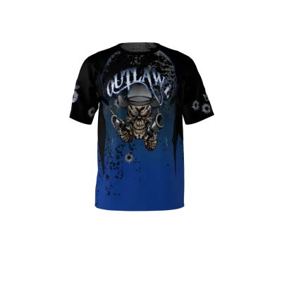 Outlawz Blue Softball Jersey