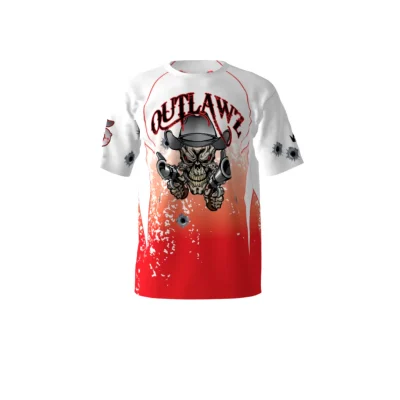 Outlawz Red Softball Jersey