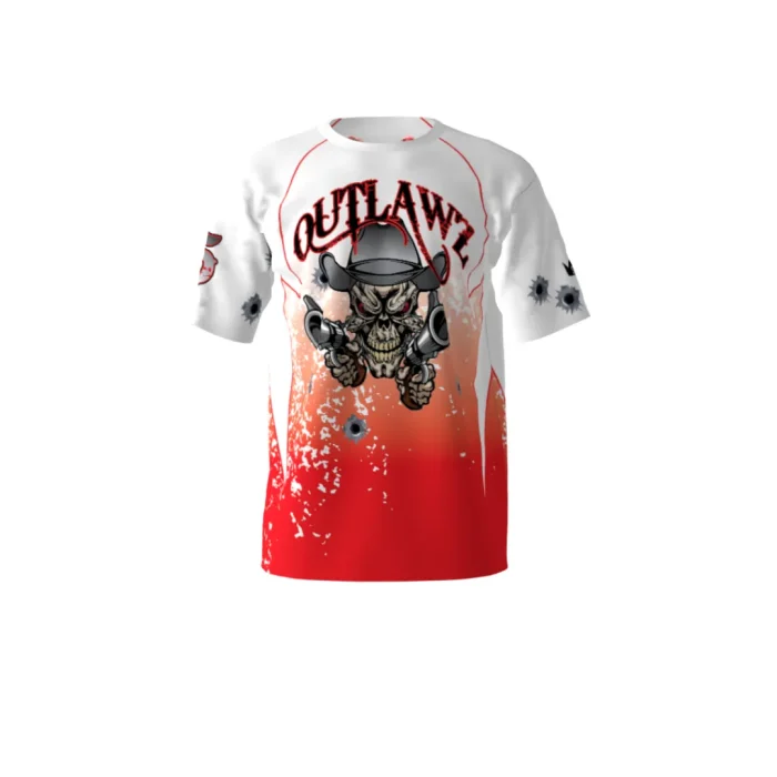 Outlawz Red Softball Jersey