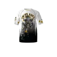 Outlawz White Black Softball Jersey