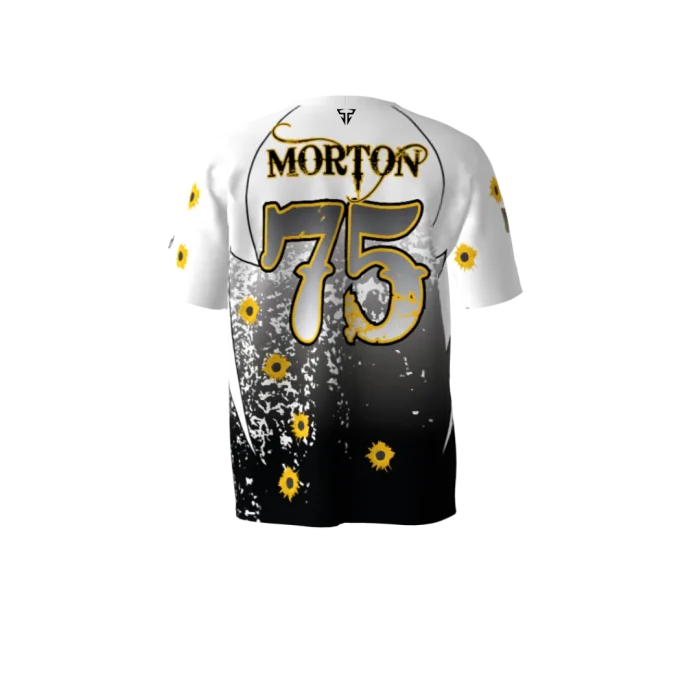 Outlawz White Black Softball Jersey Outlawz White Black Softball Jersey